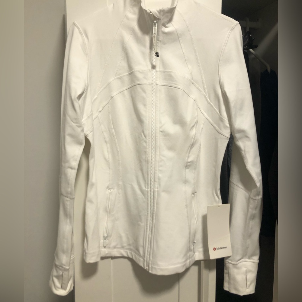 NWT Lululemon Define Jacket Luon White